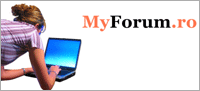 Pagina de start a forumului lalala.MyForum.ro
